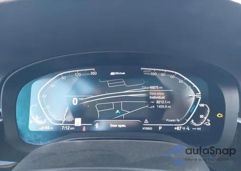 2023 BMW 530E из США, поврежденный, VIN WBA13AG02PCN04160